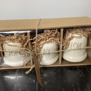 Rae Dunn bell ornaments